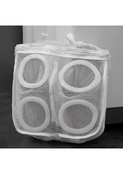 Kare Tarzı Ayakkabı Yıkama Saklama Torbası Çamaşır Makinesi Özel Bakım Çamaşır Torbası Ev Ayakkabı Yıkama Torbası Örgü Çanta Anti-Deformasyon (Yurt Dışından) indirimleri