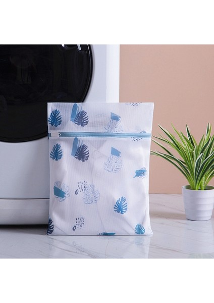 Silindir 22-33CM Tarzı Baskı Polyester Örgü Çamaşır Torbası Evde Kullanım Çamaşır Makinesi Torbaları Kalınlaşmış Ince Net Sütyen Iç Çamaşırı Çamaşır Torbası Çamaşır Ürünleri (Yurt Dışından) fırsatları