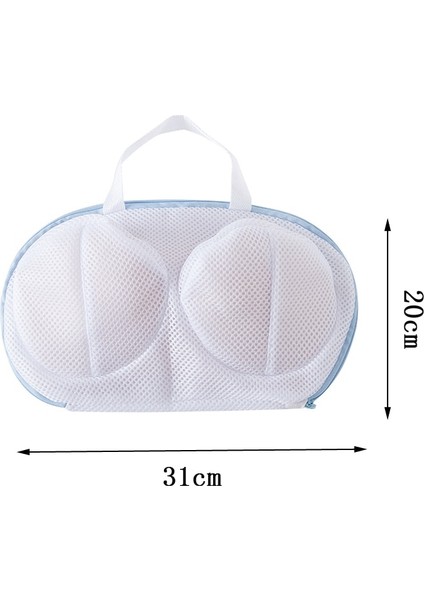 Beyaz Mavi Stil Temizlik Iç Çamaşırı Çamaşır Sutyen Çantası Seyahat Ev Kullanımı Için Sutyen Polyester Örgü Çantalar Çok Amaçlı Anti-Deformasyon Yıkama Torbası (Yurt Dışından) fiyatları
