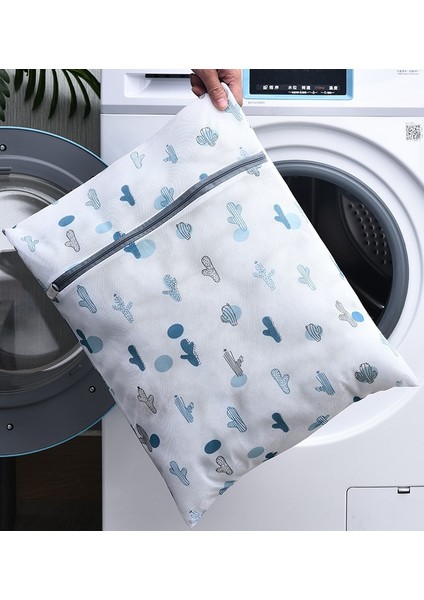 S 30-40CM Stili 5 Boyutlu Zarif Baskı Çamaşır Torbası Sutyen Çorap Iç Çamaşırı Yıkama Torbası Çok Işlevli Yıkama Organizatör Iç Çamaşırı Çamaşır Torbası Sepeti (Yurt Dışından) fırsatları