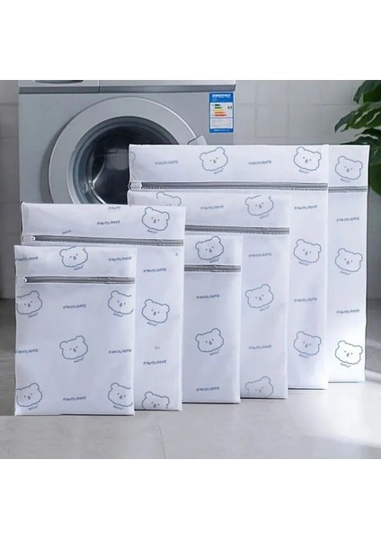 23CMX30CM Stili Örgü Çamaşır Torbası Polyester Ev Düzenleyici Kaba Net Çamaşır Sepeti Çamaşır Makineleri Için Çamaşır Torbaları Örgü Sütyen Torbası Yıkama Torbası (Yurt Dışından)