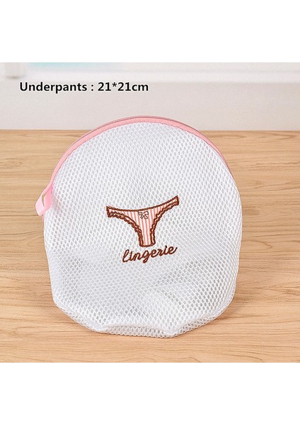 E Stili Yüksek Li Çamaşır Torbaları Sutyen Örgü Çamaşır Torbası Çorap Iç Çamaşırı Çamaşır Sepetleri Nakış Polyester (Yurt Dışından)