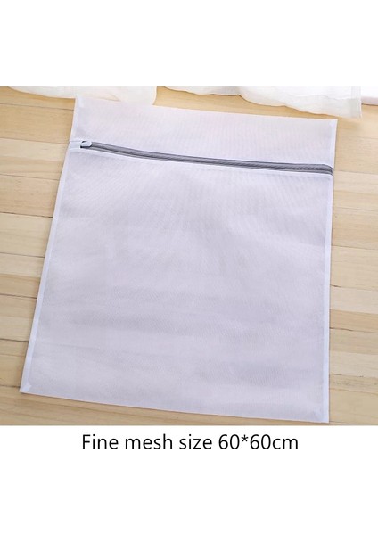 Ince Ağ 60X60CM Stili Fermuar Fileli Çamaşır Torbası Polyester Çamaşır Yıkama Torbaları Kaba Net Çamaşır Sepeti Çamaşır Makineleri Çamaşır Torbaları Fileli Sutyen Torbası (Yurt Dışından) fiyatları
