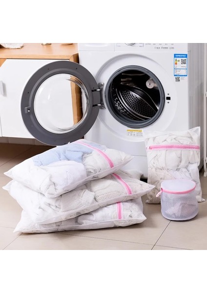 Fermuarlı Yıkama Torbası M Tarzı Giysi Çamaşır Makinesi Çamaşır Sutyen ı Iç Çamaşırı Mesh Net Yıkama Torbası Kese Sepeti Femme Yıkama Koruma Torbası Polyester Çamaşır Torbası (Yurt Dışından) indirimleri
