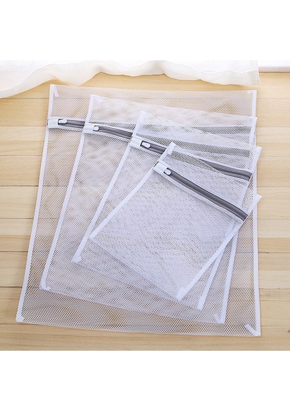 Ince Ağ 50X60 Stili 2019 Yeni Fermuarlı Örgü Çamaşır Torbaları Çamaşır Makineleri Iç Çamaşırı Çorap Giysi Organizatör Ev Faydalı Koruma Net Örgü Çanta (Yurt Dışından) fırsatları