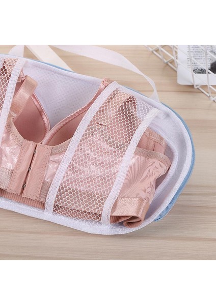 Mavi Stil Ev Seyahat Organizatör Için Anti Deformasyon Yıkama Koruyucu Çamaşır Torbası Ince Örgü Sutyen Iç Çamaşırı Özel Saklama Torbaları (Yurt Dışından) fırsatları