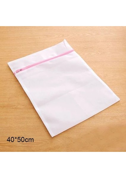 40X50CM Tarzı Üstün Li Dayanıklı Ince Örgü Çamaşır Torbaları Hassas Giysileri Korumak Için Ev Çamaşır Sepeti (Yurt Dışından)