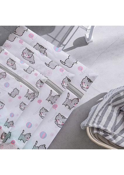 S 30-40CM Stili Depolama Çamaşır Torbası Polyester Baskı Çamaşır Torbası Iç Çamaşırı Sutyen Çamaşır Makinesi Çantası Örgü Seyahat Katlanır Çamaşır Sepeti (Yurt Dışından) modelleri