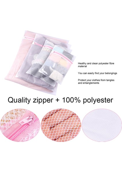 50X40CM 1pc Stili Fermuarlı Örgü Çamaşır Yıkama Torbaları Katlanabilir Kalınlaşmak Narin Iç Çamaşırı Iç Çamaşırı Çamaşır Makinesi Giysi Koruma Ağı Çamaşır Torbası (Yurt Dışından) modelleri