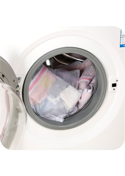 50X40CM 1pc Stili Fermuarlı Örgü Çamaşır Yıkama Torbaları Katlanabilir Kalınlaşmak Narin Iç Çamaşırı Iç Çamaşırı Çamaşır Makinesi Giysi Koruma Ağı Çamaşır Torbası (Yurt Dışından) fırsatları