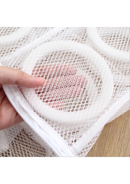 1 Adet Stil M Beden Ayakkabı Yıkama Torbaları Depolama Organizatör Çamaşır Makinesi Özel Bakım Çamaşır Torbası Ev Ayakkabı Yıkama Örgü Çantaları Anti-Deformasyon (Yurt Dışından) fiyatları