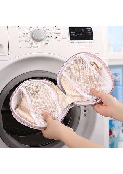 Pembe Tarzı Top Şekli Sütyen Çamaşır Torbası Iç Çamaşır Torbaları Kullanışlı Korumalı Iç Çamaşırı Sütyen Çamaşır Düzenleyici Polyester Sütyen Çamaşır Sepetleri (Yurt Dışından) fırsatları