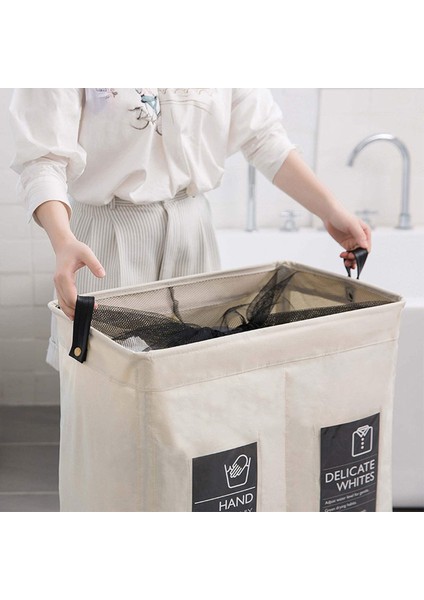 WD3-109B Stili Ev Eşyaları 3 Çanta Çamaşır Sepeti Tekerlekli Çıkarılabilir Depolama Düzenleyici Kirli Giysi Sepeti Cesto Ropa Sucia (Yurt Dışından) modelleri