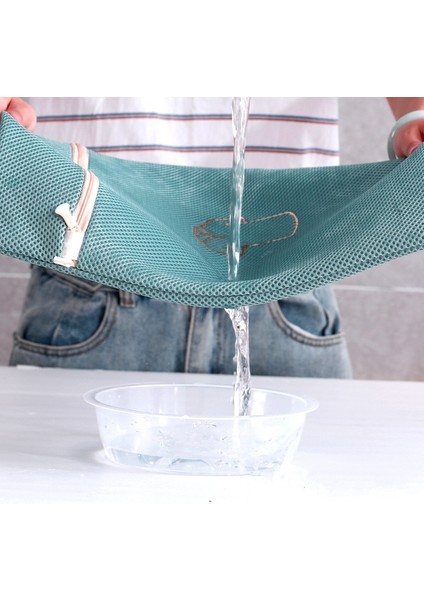 Silindir 20-30CM Tarzı Morandi Nakış Çamaşır Torbası Yıkama Iç Çamaşırı Çamaşır Makinesi Torbaları Taşınabilir Giyim Organizatör Iç Çamaşırı Çorap Sutyen Çamaşır Sepeti (Yurt Dışından)