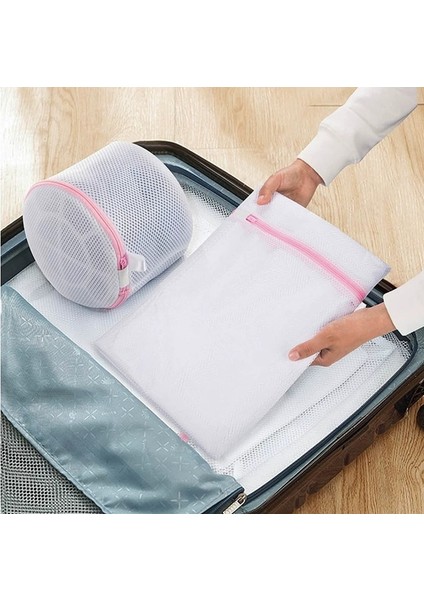 Üçgen Sandviç Torbası Stili Sıcak Satış Elbise Çamaşır Makinesi Çamaşır Sutyen Yardımı Iç Çamaşırı Yıkama Torbası Koruyucu Kadın Sutyen Örgü Net Yıkama Torbası Banyo Araçları (Yurt Dışından) fırsatları