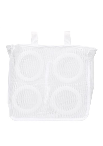 Beyaz Stil Tembel Ayakkabı Ayakkabı Yıkama Torbaları Iç Çamaşırı Sutyen Örgü Çamaşır Torbası Koruyucu Organizatör Ayakkabı Havalandırma Kuru Alet Yıkama Torbaları (Yurt Dışından)