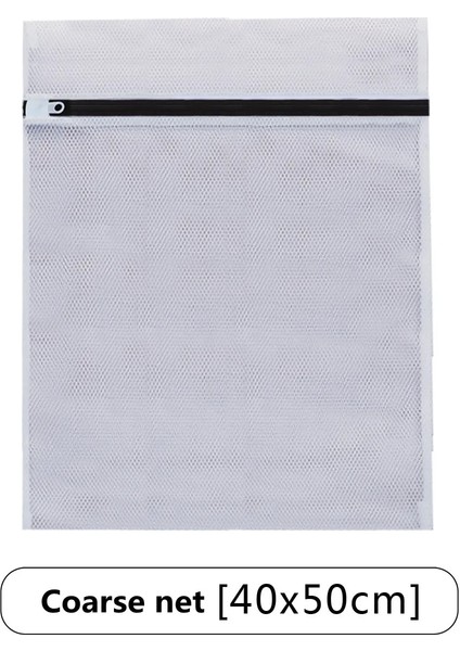 Kaba Net 40-50CM Stili Siyah Fermuarlı Çamaşır Makinesi Çantası Mesh Polyester Kirli Çamaşır Torbaları Yıkama Sutyen Iç Çamaşırı Saklama Kılıfı Katlanabilir Çamaşır Torbası (Yurt Dışından) fiyatları