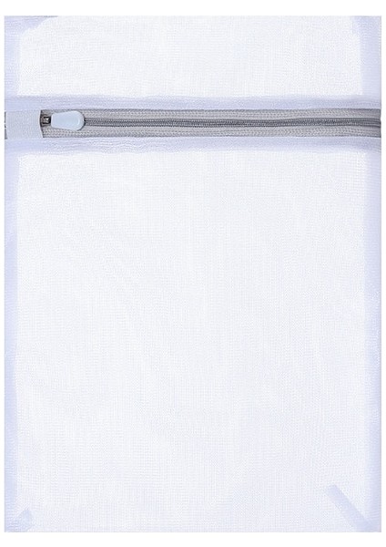 Ince Net 23CMX30CM Stili Fermuarlı File Çamaşır Torbası Polyester Çamaşır Yıkama Torbaları Kaba Net Çamaşır Sepeti Çamaşır Makineleri Çamaşır Torbaları Fileli Sutyen Torbası (Yurt Dışından)