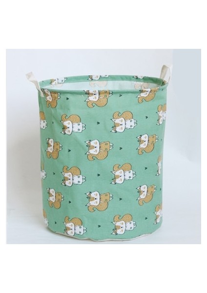 3 40X50CM Stili Büyük Kanvas Kumaş Çamaşır Sepeti Kirli Giysiler Depolama Sepeti Katlanabilir Çamaşır Sepeti Yatak Odası Ev Çamaşır Sepeti (Yurt Dışından)