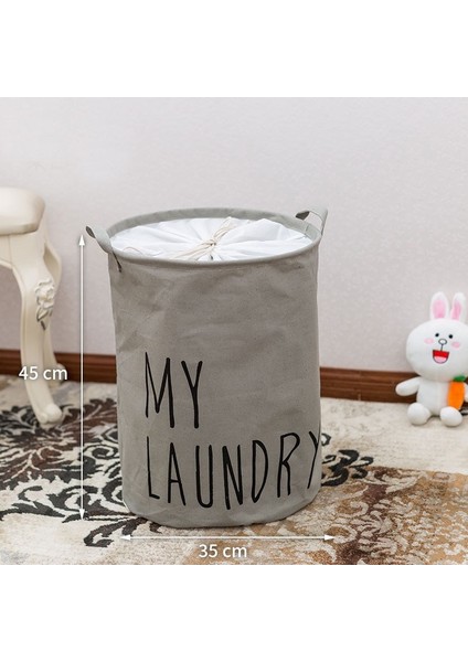 Gri Tarzı Mıcck Ev Katlanabilir Çamaşır Sepeti Çocuk Oyuncağı Depolama Çamaşır Torbası Kirli Giysiler Için Sepet Organizatör Büyük Çamaşır Kovası (Yurt Dışından)