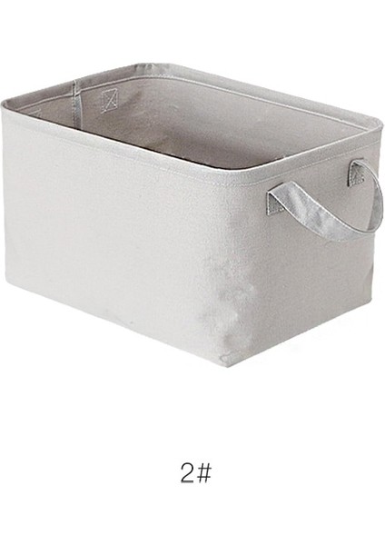 Açık Gri Tarzı L Beden Sözleşmeli Stil Wabi-Sabi Tarzı Katlanabilir Su Geçirmez Kanvas Saklama Sepeti Çeşitli Eşyalar Kova Çamaşır Sepeti (Yurt Dışından)