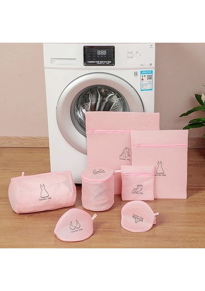 Açık Sarı Stil Örgü Fermuarlı Iç Çamaşırı Çamaşır Makinesi Korumak Kirli Çamaşır Torbaları Giysi Yıkama Çamaşır Torbası Sutyen Çorap Iç Çamaşırı Çantası (Yurt Dışından) fırsatları