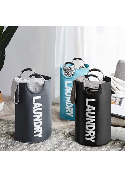 Açık Gri Tarzı 115L 82L Büyük Çamaşır Sepeti Katlanabilir Oxford Kumaş Çamaşır Sepeti Ev Depolama Organizatör Için Alüminyum Saplı Boy (Yurt Dışından) fiyatları