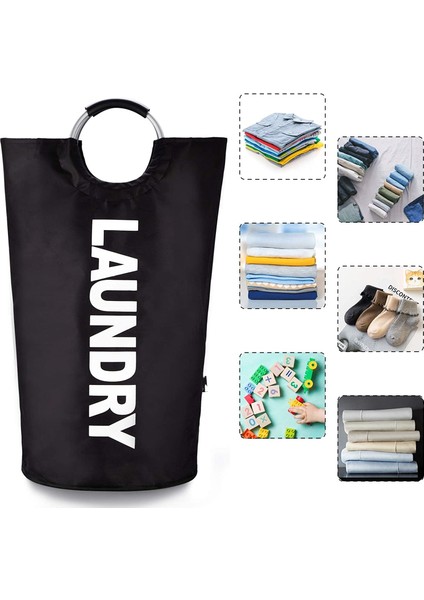 Açık Gri Tarzı 115L 82L Büyük Çamaşır Sepeti Katlanabilir Oxford Kumaş Çamaşır Sepeti Ev Depolama Organizatör Için Alüminyum Saplı Boy (Yurt Dışından) modelleri