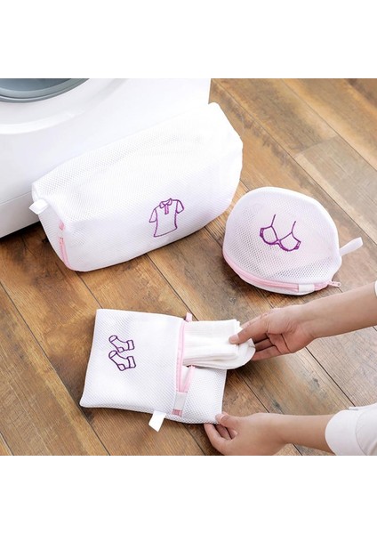 Iç Giyim Tarzı Için Çamaşır Torbaları Fermuarlı Örgü Çamaşır Yıkama Torbaları Katlanabilir Iç Çamaşırı Sütyen Çorapları Iç Çamaşırı Çamaşır Makinesi Giysileri (Yurt Dışından) fiyatları