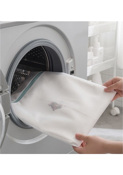 Ince Ağ S-30X40 Stili Kaba Örgü Ince Örgü Ev Özel Çamaşır Torbası Sutyen Iç Çamaşırı Çantası Deformasyondan Giyinmek Modern Stil Bakım Yıkama Torbası (Yurt Dışından) indirimleri