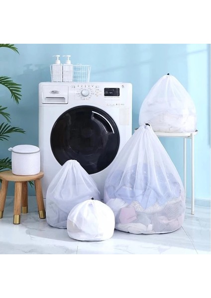 Kaba Ağ-M Stili Çamaşır Örgü Çanta Ipli Çamaşır Torbası Sutyen Iç Çamaşırı Depolama Organizatör Çamaşır Sepeti Çamaşır Yıkama Için Anti-Deformasyon Net (Yurt Dışından) modelleri
