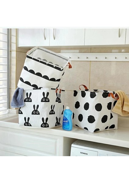 NO.34002 Stili Zerolife Katlanabilir Çeşitli Eşyalar Çamaşır Sepeti Sevimli Baskı Kozmetik Konteyner Pamuk Keten Depolama Sepeti Masaüstü Organizatör (Yurt Dışından) modelleri