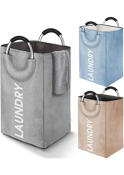 Gri Tarzı 2021 Katlanabilir Kirli Çamaşır Sepeti Su Geçirmez Kumaş Depolama Sepeti Giysi Oyuncaklar Ev Banyo Çamaşır Organizatör Çantaları (Yurt Dışından) modelleri