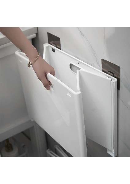 NO.2135404 Stili Katlanabilir Çamaşır Sepeti Yumruksuz Bebek Banyo Plastik Ev Depolama Kutusu Araba Çöp Kovası Taşınabilir Depolama Sepeti Organizatör (Yurt Dışından) fırsatları