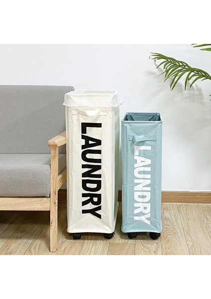 Pro 27 Açık Gri Stili Ev X-Large Ince Katlanabilir Çamaşır Sepeti Sepetleri Depolama Odası Organizatör Yatak Odası Cesto Ropa Sucia Için Tekerlekler (Yurt Dışından) modelleri