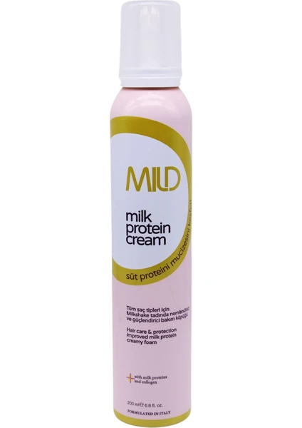 Mild Süt Proteinli Saç Bakım Köpüğü 200 ml Milk Protein Cream