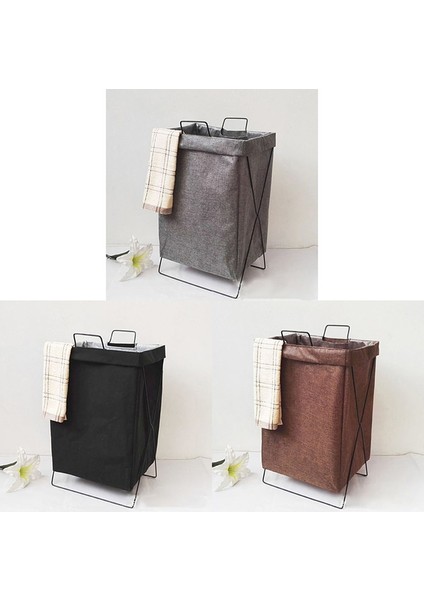 Siyah Stil Katlanabilir Kirli Çamaşır Sepeti Giysi Oyuncakları Için Suya Dayanıklı Kumaş Depolama Sepeti (Yurt Dışından) fiyatları