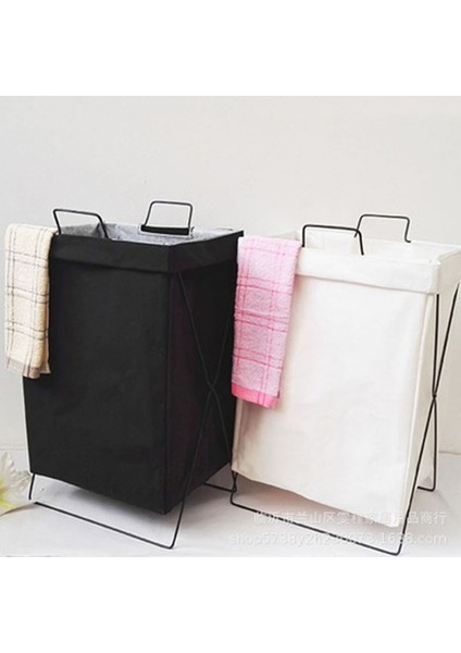 Siyah Stil Katlanabilir Kirli Çamaşır Sepeti Giysi Oyuncakları Için Suya Dayanıklı Kumaş Depolama Sepeti (Yurt Dışından) fırsatları