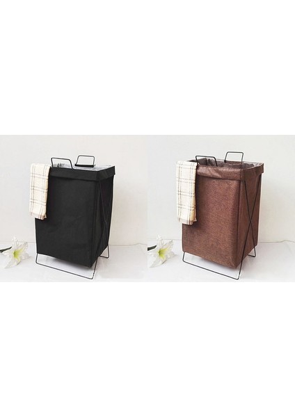 Siyah Stil Katlanabilir Kirli Çamaşır Sepeti Giysi Oyuncakları Için Suya Dayanıklı Kumaş Depolama Sepeti (Yurt Dışından) indirimleri