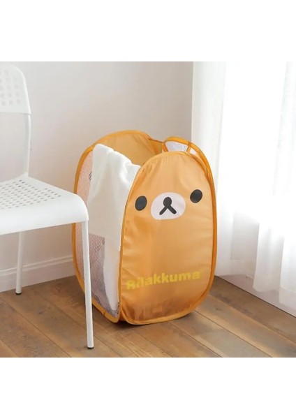 No.6 Tarzı Oyuncaklar Çamaşır Naylon Depolama Sepeti Karikatür Baskılı Saklama Sepeti Katlanır Kova Kirli Giysiler Muhtelif Kirli Sepet Deniz Topu (Yurt Dışından) fırsatları