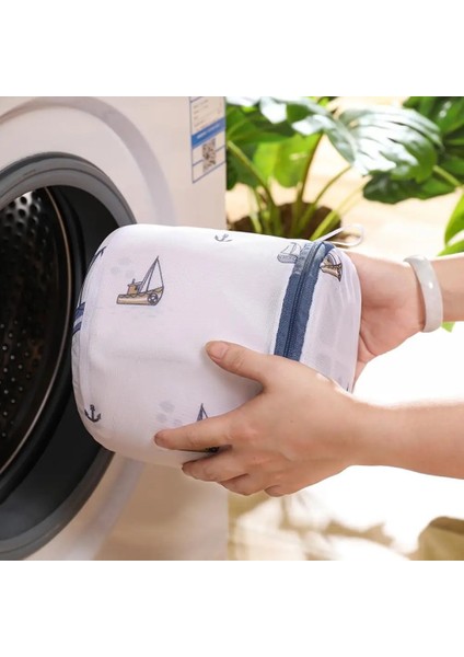 30X40CM Tarzı Kalınlaşmış Yelkenli Baskı Çamaşır Torbası Ev Ince Örgü Bakım Çamaşır Torbası Sutyen Iç Çamaşırı Özel Yıkama Bakım Torbası Çamaşır Filesi (Yurt Dışından) indirimleri