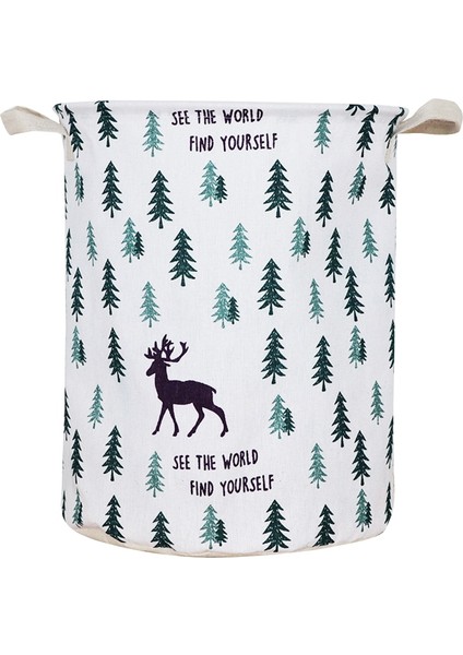 Y80-2 Stili Giyim Çamaşır Sepeti Çanta Katlanır Çamaşır Sepeti Büyük Kapasiteli Giysi Saklama Çantası Çocuk Oyuncağı Depolama Kovası Su Geçirmez (Yurt Dışından)