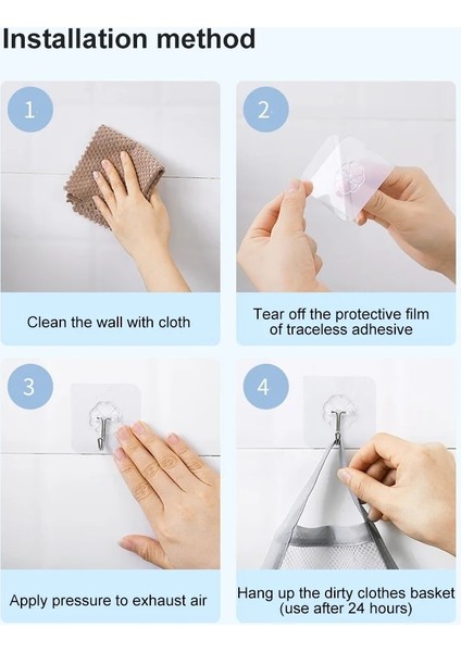 Beyaz Stil Katlanır Net Kirli Giysi Sepeti Ev Çamaşır Sepeti Delme Yok Tuvalet Kendinden Yapışkanlı Depolama Sepeti Çamaşır Sepetleri Laundr (Yurt Dışından) indirimleri