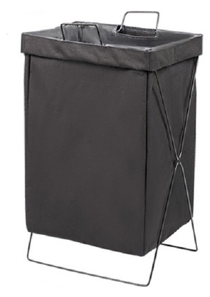 Siyah Stil 38X28X55CM Katlanabilir Kirli Çamaşır Sepeti Kumaş Su Geçirmez Giysi Sepeti Ev Giysileri Saklama Sepetleri Çok Işlevli Çeşitli Eşyalar Organizatör (Yurt Dışından)