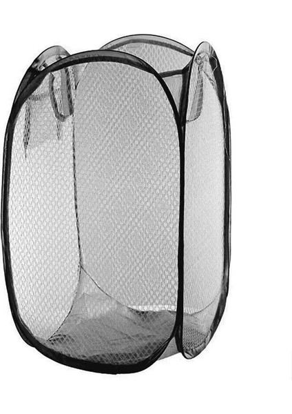 Koyu Mavi 30X30 Stili Katlanabilir Çamaşır Sepetleri Pop Up Kolay Açık Örgü Çamaşır Giysileri Kolej Yurdu Için Sepet Sepeti (Yurt Dışından) fırsatları