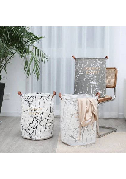 Açık Gri Stil Iskandinav Pamuklu Keten Kumaş Büyük Çamaşır Sepeti Neme Dayanıklı Katlanır Kirli Giysiler Sepeti Kalınlaşmak Büyük Çamaşır Sepeti (Yurt Dışından) modelleri