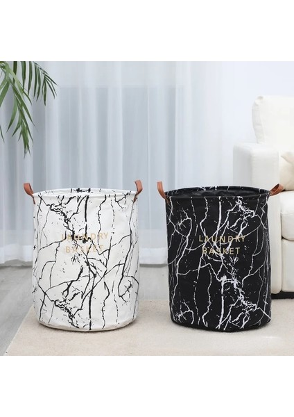 Açık Gri Stil Iskandinav Pamuklu Keten Kumaş Büyük Çamaşır Sepeti Neme Dayanıklı Katlanır Kirli Giysiler Sepeti Kalınlaşmak Büyük Çamaşır Sepeti (Yurt Dışından) fırsatları