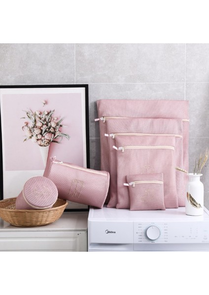 40X30CM Tarzı Nakış Çamaşır Torbası Kalınlaşmış Deformasyon Önleyici Sargı Önleyici Çamaşır Torbası Ev Iç Giyim Çamaşır Torbası Seti Örgü Çanta (Yurt Dışından) fırsatları