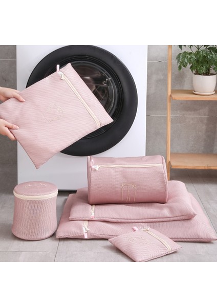 40X30CM Tarzı Nakış Çamaşır Torbası Kalınlaşmış Deformasyon Önleyici Sargı Önleyici Çamaşır Torbası Ev Iç Giyim Çamaşır Torbası Seti Örgü Çanta (Yurt Dışından) indirimleri