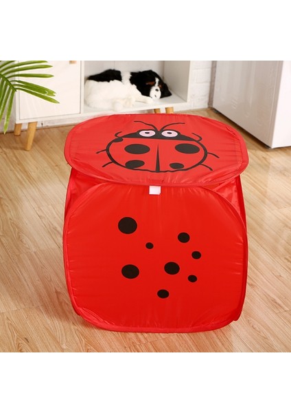 Sarı Ördek Stili Katlanabilir Toz Geçirmez Stor Kutusu Büyük Kapasiteli Çamaşır Sepeti Kapaklı Oyuncaklar Çeşitli Eşyalar Giyim Organizatör Ev Depolama Organizasyonu (Yurt Dışından) fırsatları